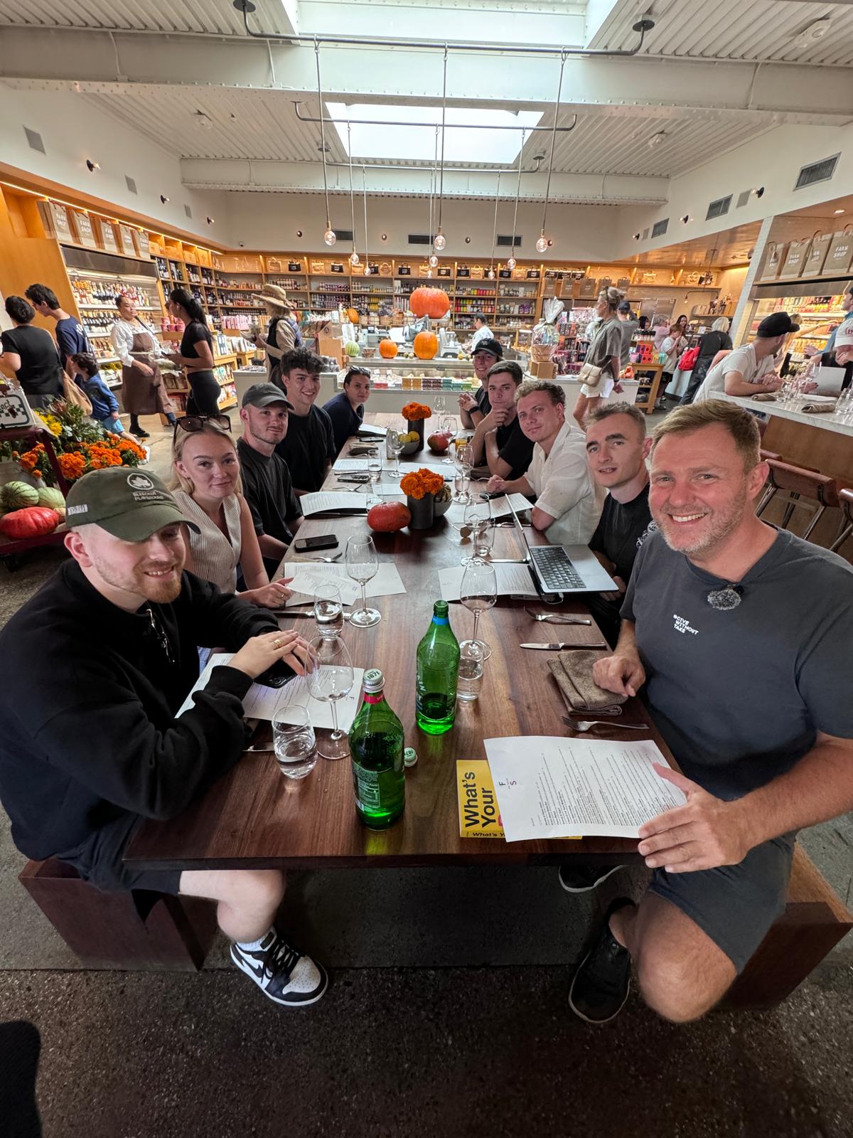Lunch with Simon Squibb